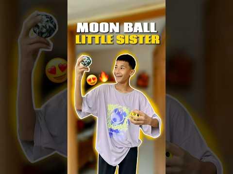 Moon ball little sister￼😳🔥 || #unboxing || #shrots || #cricket || @kaizadkaifvlogs