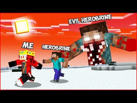 I Started a WAR With EVIL HEROBRINE IN MINECRAFT Part 2