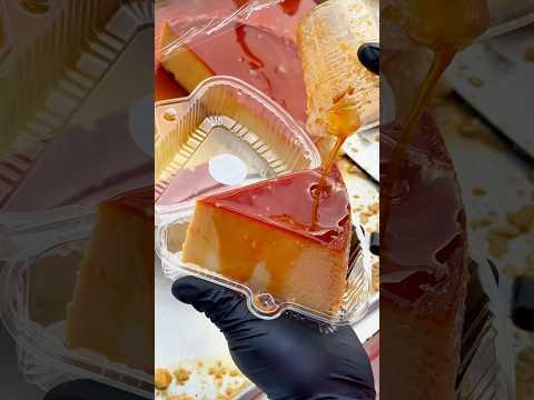 CHEESE CAKE KUKUS KARAMEL #food #khasjakarta #jakartabanget #ngeshortsbareng #resepsimple #asmr #