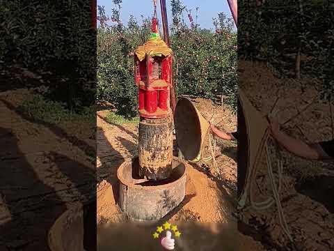 The process of building an irrigation well
