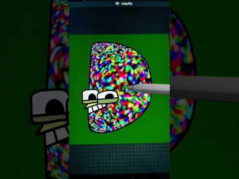 Alphabet lore~pick a color|Procreate #shorts #popular #alphabetlore #sub #requestedvideo #satisfying