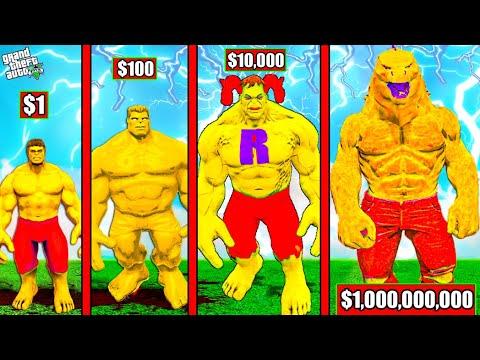 Franklin Purchasing $1 GOLDEN HULK Suit to $1,000,000,000 in GTA 5