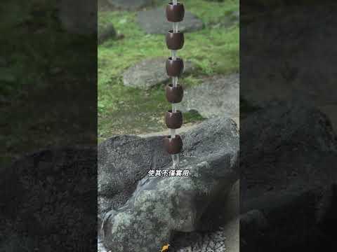 美麗的雨水排水管