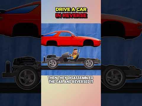 Is Driving In Reverse More Efficient And Faster? #facts #shorts