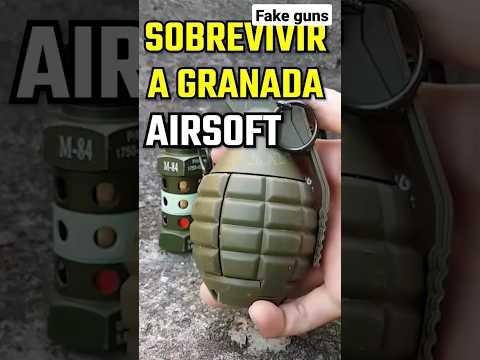 Como SOBREVIVIR a GRANADAS en Airsoft #airsoft #fakeguns