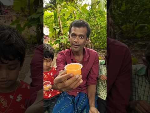 Fun Mango pudding Jelly Tasting with Family