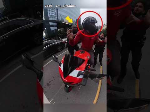 Biker vs Cops...