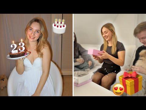 Meine Geschenke zum 23ten GEBURTSTAG 😍🎁 +Vlog