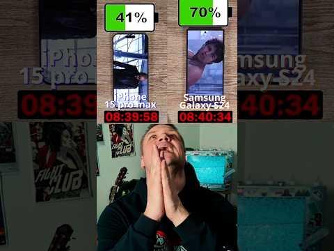 Новый iPhone VS Samsung: у кого лучше батарея?