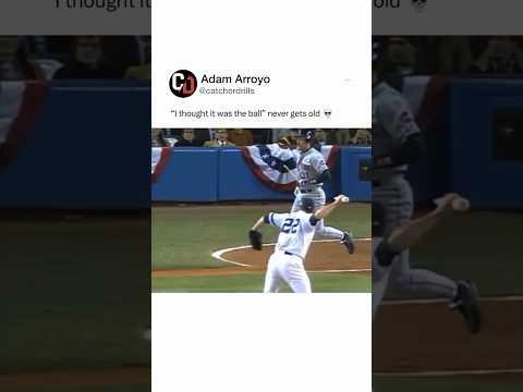 “I thought it was the ball”