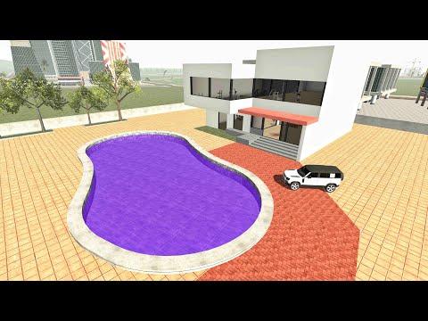 Swimming Pool Color Change - INDIAN BIKES DRIVING 3D