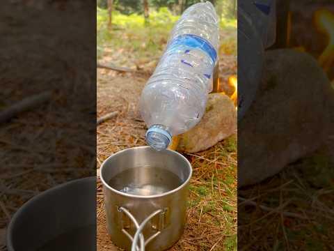 Survival Skills: Dirty Water Distiller For Extreme Conditions #survival #camping #lifehacks