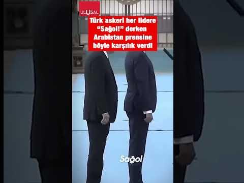 Arabistan prensi Selamun aleyküm deyince Türk askeri böyle cevap verdi #shorts #tsk #türkordusu