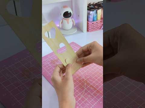 DIY Aesthetic Bookmark 🏵️🌺 | Handmade bookmark |#shorts #diy #trending #bookmark #viral