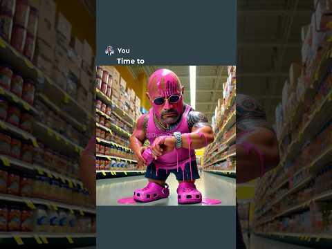 Dwayne Vs. Bubblegum 😎 #ai #aiart #chatgpt