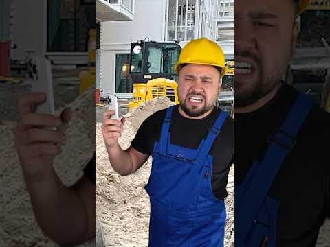 YOUTUBER auf der BAUSTELLE.. 😂#dennome #funny #comedy #memes