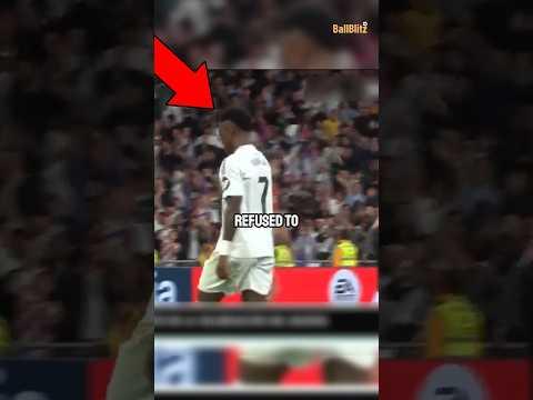 Why Vini Refused to Celebrate Valverde's Goal.😢💔 Madrid has the wildest fans ever.😢