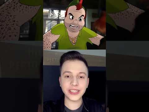 O bizarro Peter Pan de Tico e Teco… #Shorts