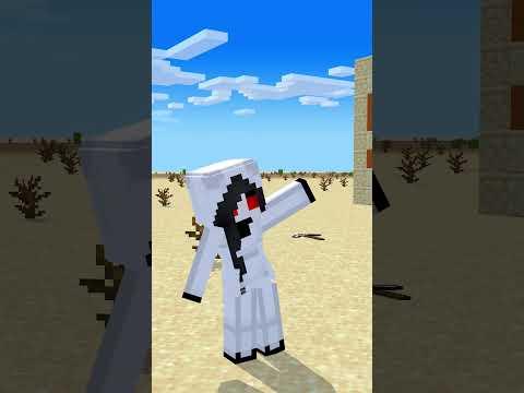 HELP Herobrine Sculpt a Girlfriend-Minecraft Short Animation(BONES-Imagine Dragons)#shorts