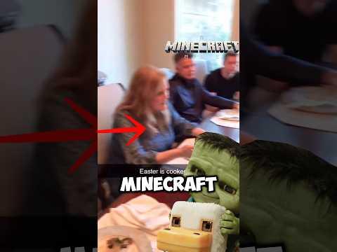 They made GRANDMA watch the Minecraft Movie😱