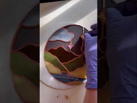 Music by the lovely Meg Bird Mulvey #stainedglass #shorts