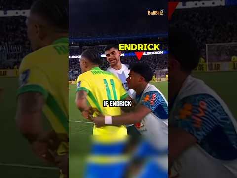 How Endrick Saved Argentina Players from Raphinha Tyson.🤣🥊