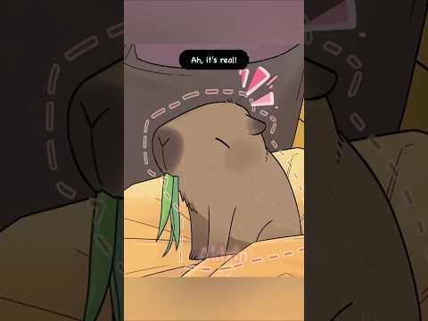 Grandma's Capybara #shorts #animation #capybara