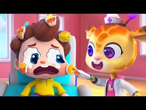 Neo Has Sticker Pox | Learn Good Habits and Healthy Eating | Nursery Rhymes & Kids Songs | BabyBus