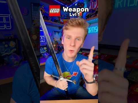 How to build LEGO WEAPONS like a pro… #shorts