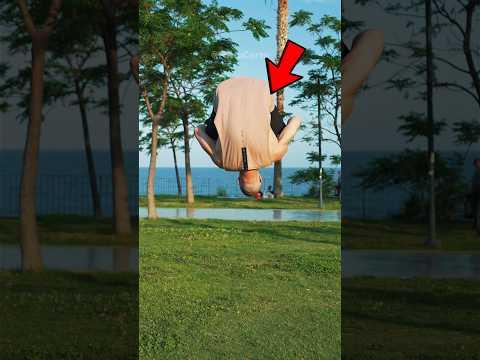 😱 How To Do A Front Flip #shortsvideo