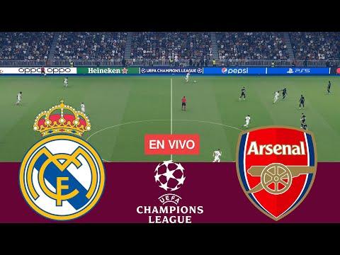 [EN VIVO] Real Madrid vs Arsenal. UEFA Champions League 24/25 Partido Completo - Videojuego