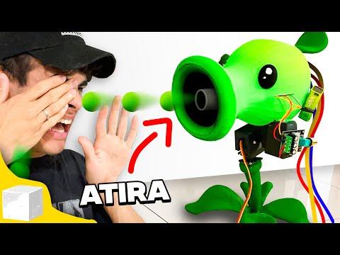 Criei a PLANTA mais FAMOSA do mundo (robótica)