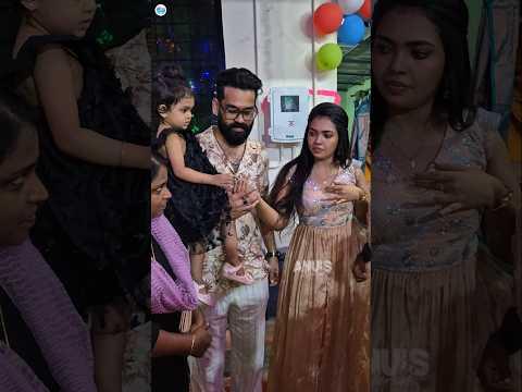 മൃദുല യുവയ്ക്കും മകൾക്കും ഒപ്പം ഉല്ലാസ് പന്തളത്തിന്റെ റസ്റ്റോറന്റ് ഉദ്ഘാടനത്തിന്  #mridhulavijai