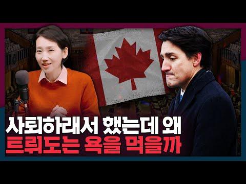 사퇴하래서 사퇴를 했는데...트뤼도 총리는 왜 욕을 먹나 | 트뤼도, 캐나다, 캐나다총리