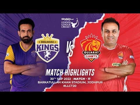 Gayle storm in Jodhpur | Bhilwara Kings beat Gujarat & book place in Legends League Cricket playoffs