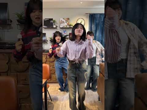 【即興ダンス？】3姉妹でTikTokで流行ってるｴｯﾎｴｯﾎを踊ってみた！#Shorts
