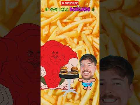 ????  Baby MrBeast Takes From T-Shirt Monster !  ?  Whopper Song ? #GiGi.Studios #mrbeast