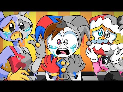 The Amazing Digital Circus GIRLS, But the COLORS are MISSING! UNOFICIAL Animation