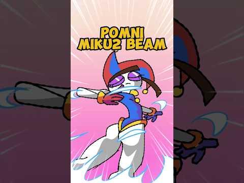 🔥🔥 Misu Misu Dream ‼ part 02 (miku miku beam) #shorts #catnap #pomni #anime