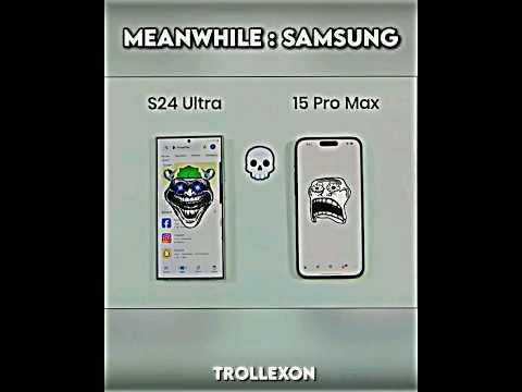 Samsung vs Iphone☠️🥶... #trollface #shorts