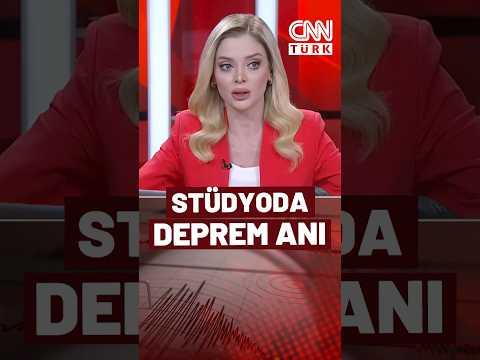 SON DAKİKA🚨 CNN TÜRK Spikeri Meltem Bozbeyoğlu İstanbul Depremine Canlı Yayında Yakalandı