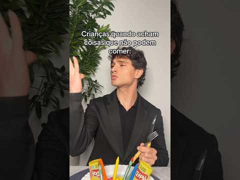 Por que crianças são assim na hora de jantar 😂