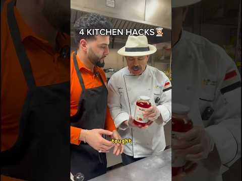 4 KITCHEN HACKS! #shorts #chefsdoor #halal #shawarma #kitchen