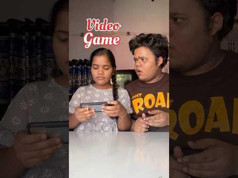 My Sister Vs Me : Who will make the best Video Game #shorts