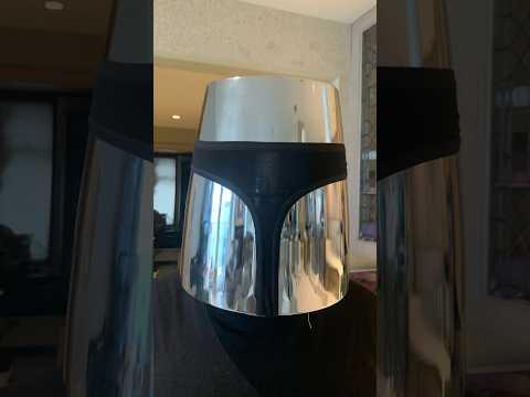 Funny DIY Mandalorian Halloween costume