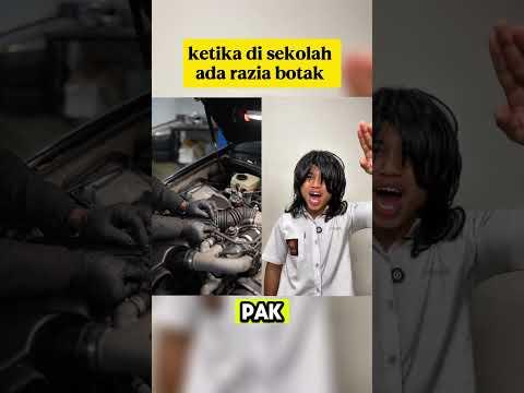 ketika di sekolah ada razia botak #asmr #satisfying #fyp