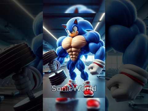 ¡Sonic era débil hasta que pasó ESTO en la escuela! #sonic #amy