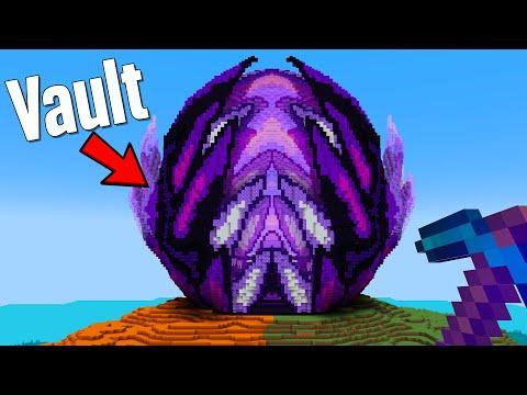 I Built A Self Destructing Vault in Minecraft