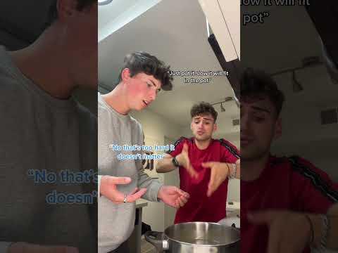 One of our first videos #spaghetti #fabioandben #trending