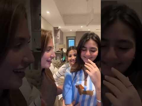 سارة مع بنات اختها #ghaith_marwan